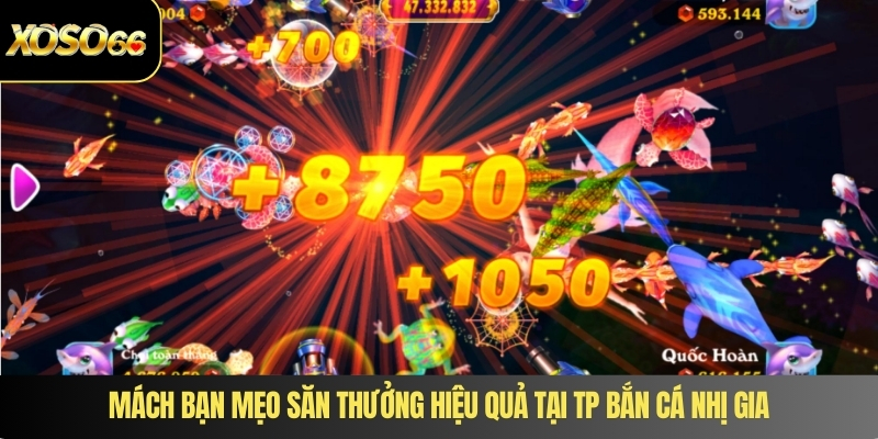 Mách bạn mẹo săn thưởng hiệu quả tại tp bắn cá nhị gia