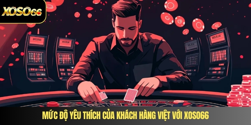 Mức độ yêu thích của khách hàng Việt với XOSO66